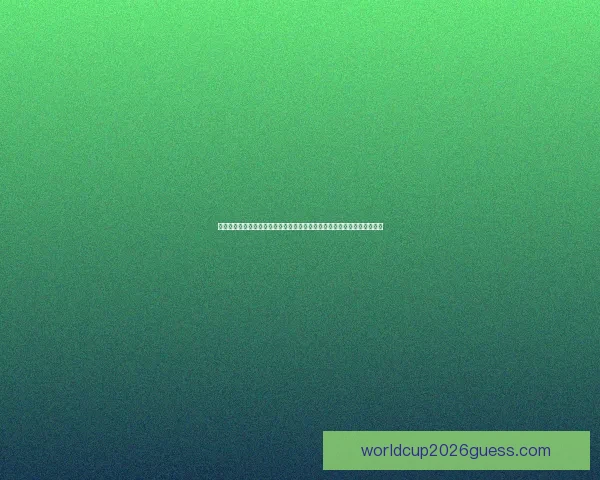 基于大数据与模型预测的世界杯竞猜走势分析与竞猜参与技巧研究数据研判
